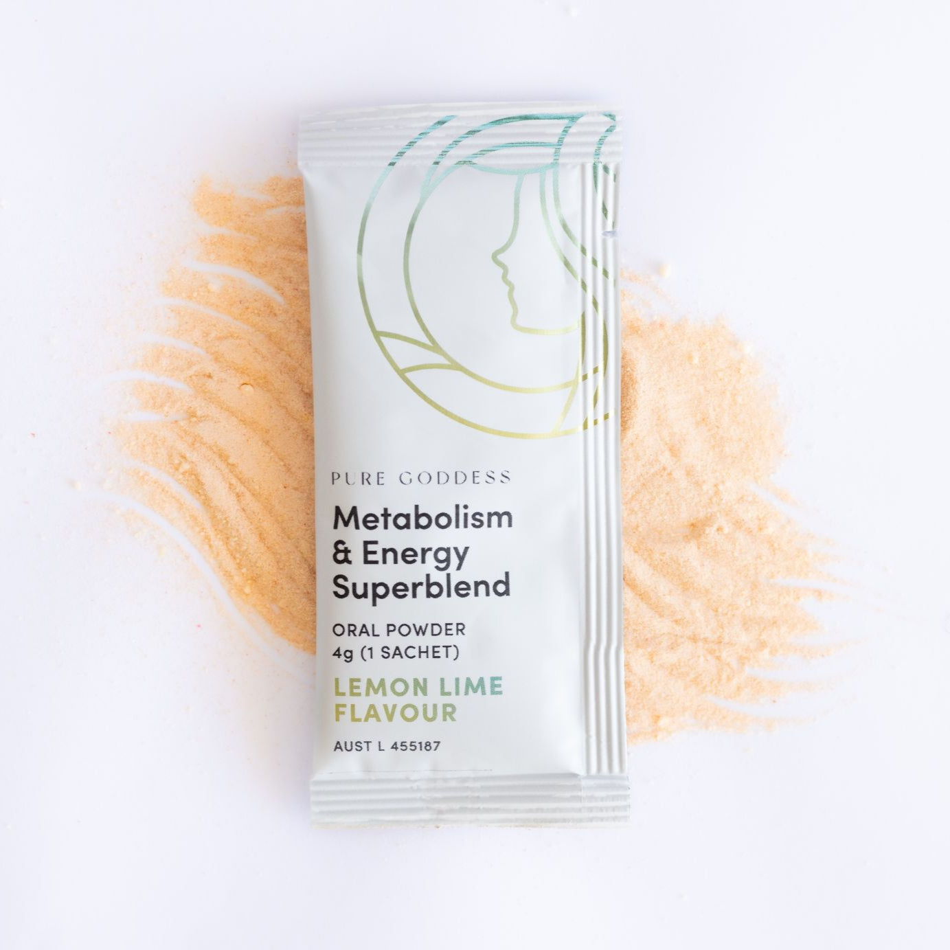 single serve sachet of metabolism & energy Superblend for weight loss and energy
